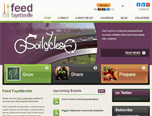 Tablet Screenshot of feedfayetteville.org